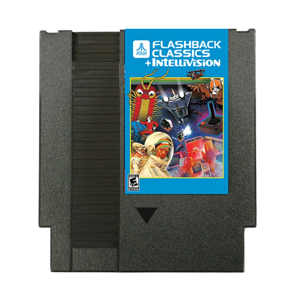 

Game Card 72 pin game cartridge support for NES video game console Special collection for Atari flashback+in-tellivision