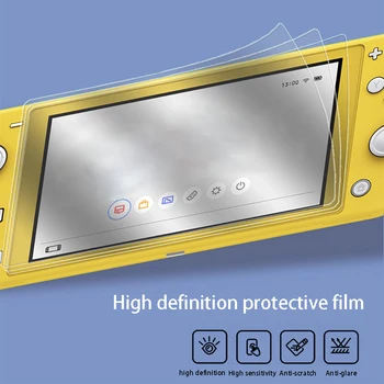 

Zipper Card Case Storage Bag Set Hard Waterproof Full Protection Travel Charging Cable HD Film 10 In 1 Portable For Switch Lite