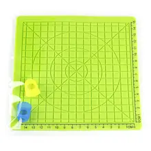 Детская 3D Ручка инструменты для рисования обучающая живопись Силиконовая ручка коврик геометрическая фигура копия DIY Дизайн коврик# BO