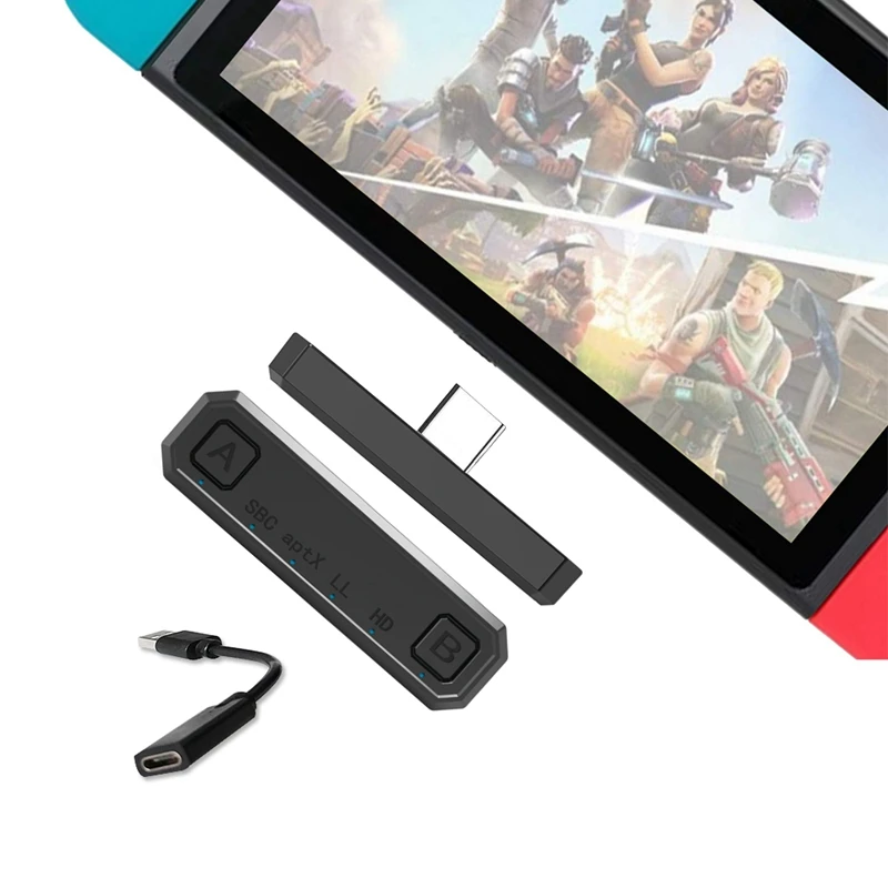 Беспроводной Bluetooth o Type-C передатчик приемник адаптер конвертер для Nintendo