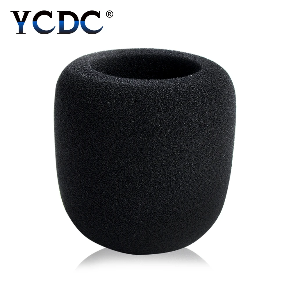 YCDC 2 шт. Черный 1 4 "/3 5 см ручной микрофон для сцены ветровое стекло пена чехол