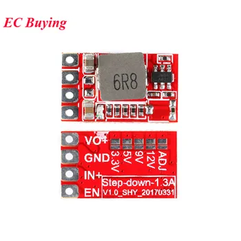 

5pc RC Airplane Module Mini 360 DC-DC Buck Converter Step Down Module 1.3A Adjustable Step-Down Conversion 12V 24V to 5V 3.3V 9V
