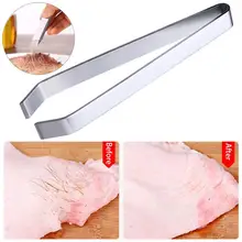 

40% Discounts Hot! Stainless Steel Plucking Feather Nipper Tweezers Pliers Removal Kitchen Tools