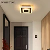 Black&White&Coffee Modern Led Chandelier Corridor Light For Bedroom Living Dining room Kitchen Indoor Ceiling Chandelier Lamp ► Photo 2/6