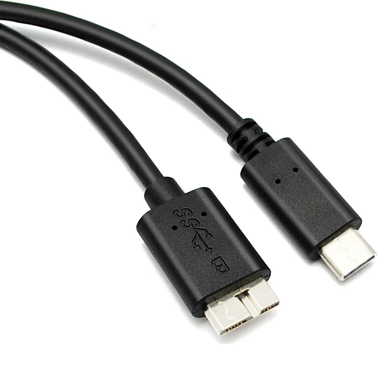 1 м USB3.1 type-C к USB 3,0 Micro B 10 pin кабель 5 Гбит/с разъем для передачи данных адаптер для жесткого диска смартфон ПК OTG C тип телефона
