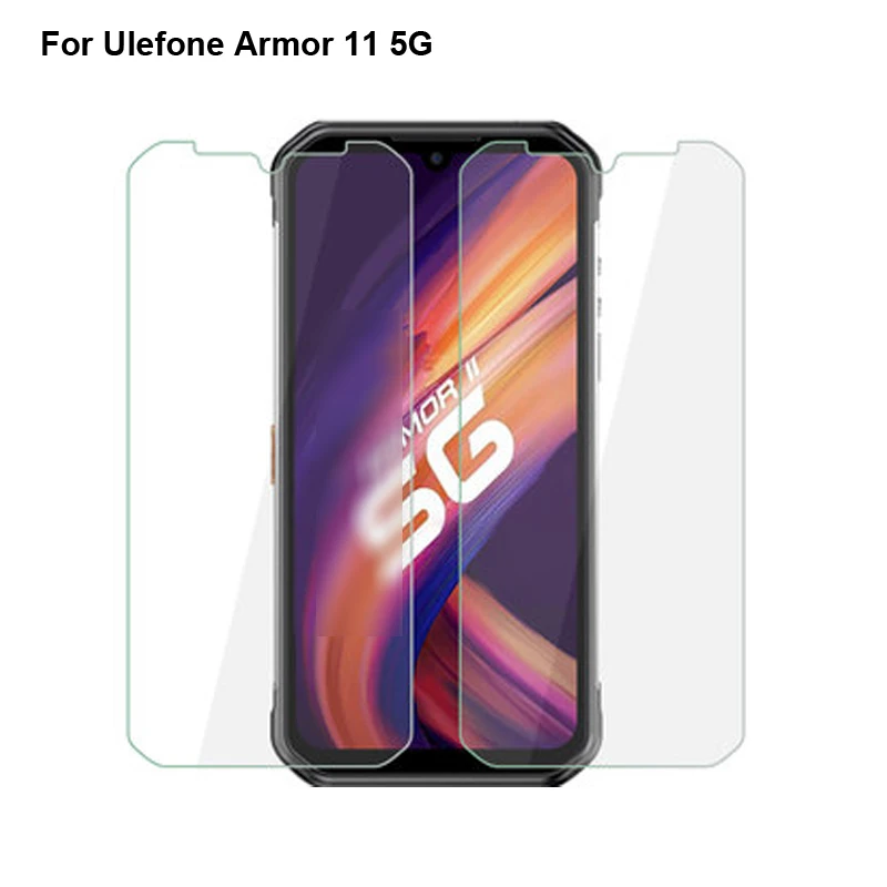 2 шт. закаленное Стекло для Ulefone Power 11 5G Экран защитная пленка Armor11 прочную защиту