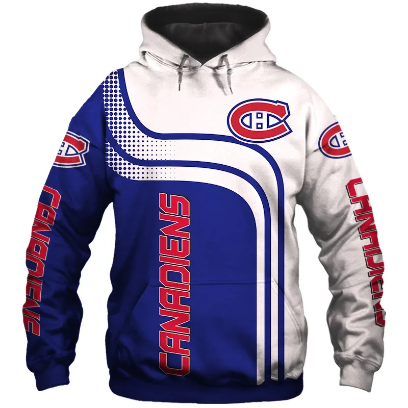 Толстовка Монреаль Мужская с 3D принтом Модный свитшот надписью геометрической
