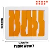 Jigsaw Puzzle 29 Blank Plastic Hard Complex las logic IQ Mind Brain Teaser Shapes games Puzzle Toy For Adults Kids children 3