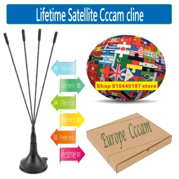 

cccam cline for 1/2 year Europe 3 lines cccam cline Turkey Portugal Spain Germany Italy Poland full HD DVB-S2