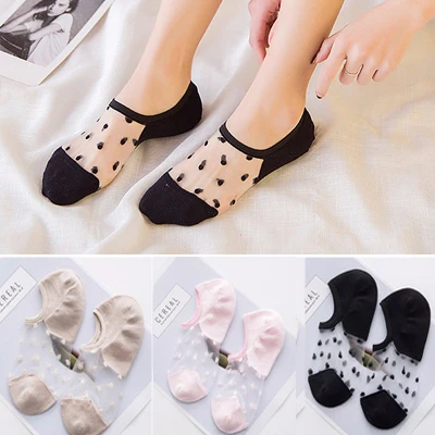 High Quality Boat Socks for Women Girl Summer Style Low Socks Invisible Cotton Socks Slippers Sokken Calcetines Mujer 6pcs=3pair 3Pair Style C