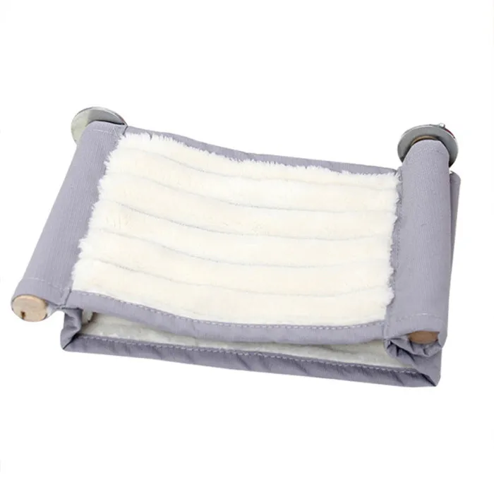 Warm Double Layer Hamster Hanging House Hammock Cage Pet Soft Plush Winter Nest Sleeping Bed Small Pets 66CY