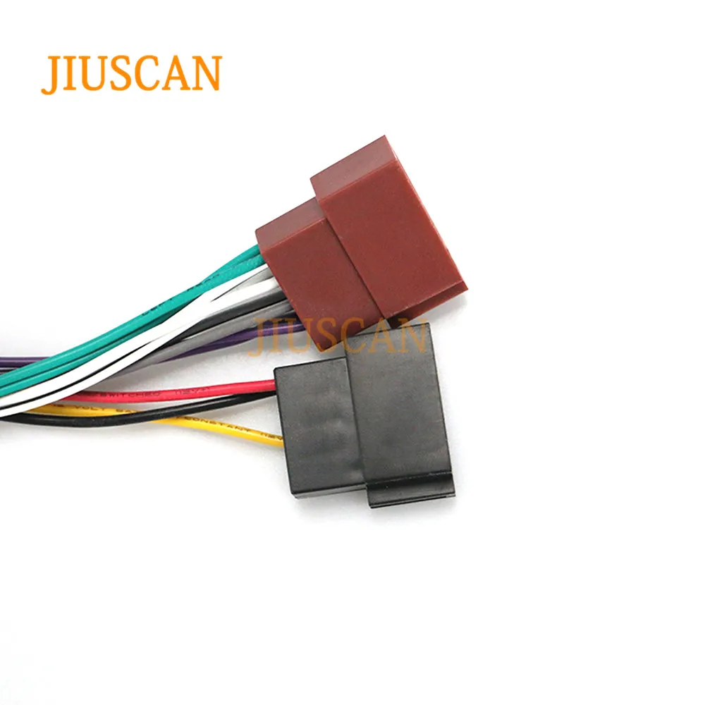 JIUSCAN 12-126 ISO радио адаптер для CITROEN для PEUGEOT жгута проводов разъем свинцовый ткацкий станок кабель штекер Адаптер стерео