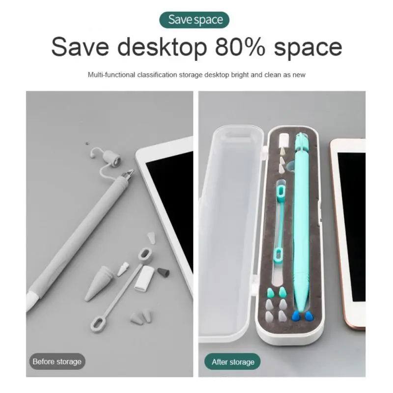 Защитный чехол для хранения карандашей Apple Pencil 1/2 переноски IPad Pen|Стилусы
