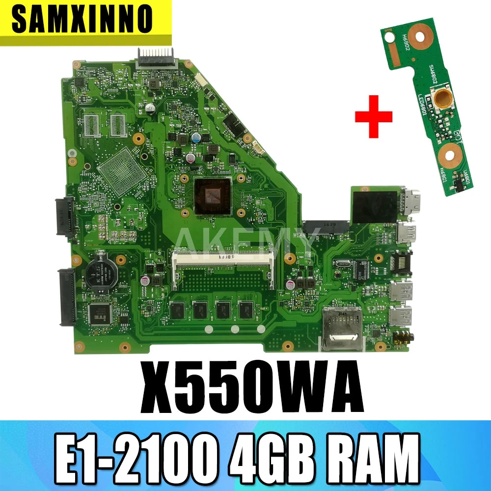 X550WAK X550WA X550WE X552W _ 4G/E1-2100/AS 2 ядра | Компьютеры и офис