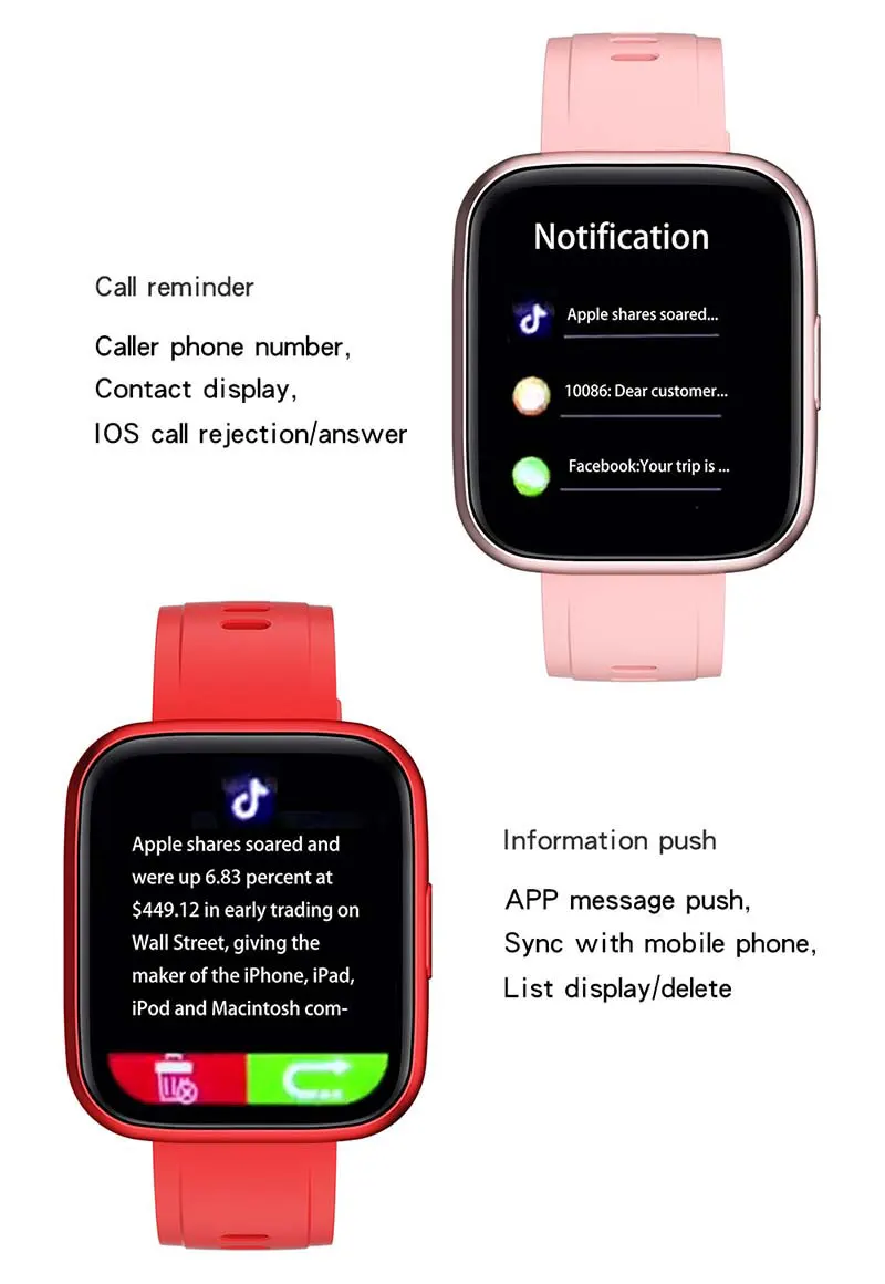Electronics Smart Clock For Android IOS Fitness Tracker Sport Bluetooth Smart-watch 9 H47cfad108b3345a591ab9004e02e323e5