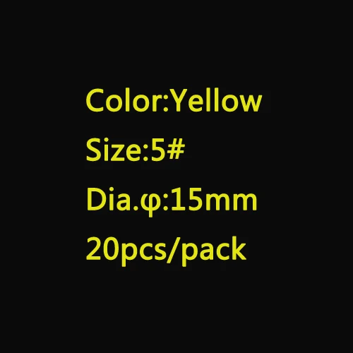 Yellow-15mm-20pcs 1 упаковка диаметр 6,5 мм-27 мм пенопласт EPS жесткий поплавок плавучий мяч поплавковые изделия поплавок открытый плавающий рыболовный снасти - Цвет: Yellow-15mm-20pcs