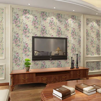 

PVC Wallpaper Self-Adhesive Living Room Hotel KTV Pastoral Wallpaper Cool Printing Wall Decoration Self-Adhesive Wall Wallpaper