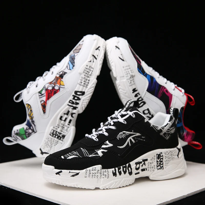 

Fashion Sneakers 2020 New Fashion Men Sports Shoes Mesh Breathable Casual Sneakers Students Fashion trend