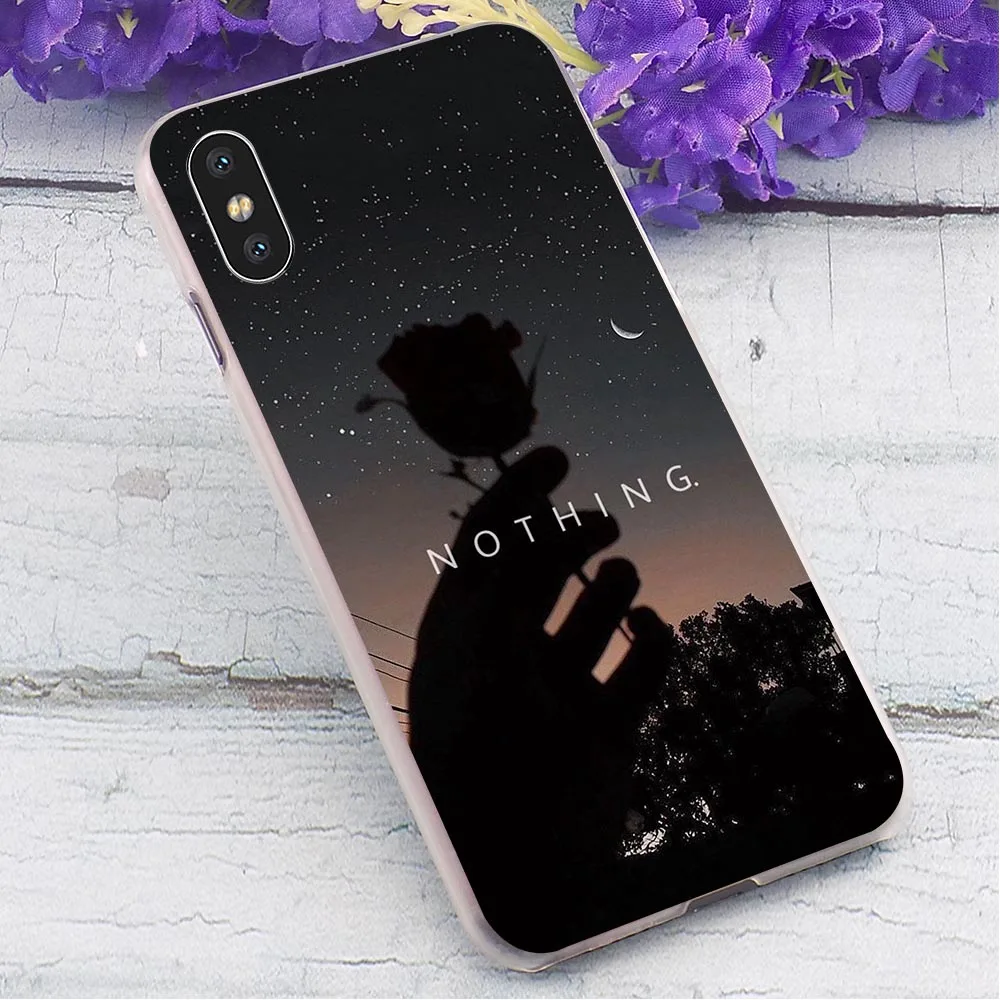 Черный чехол для телефона с принтом чехол для iphone 8 5 5S SE 6 6 S/6 6S Plus 7/7 8 Plus X XS XR Xs Max
