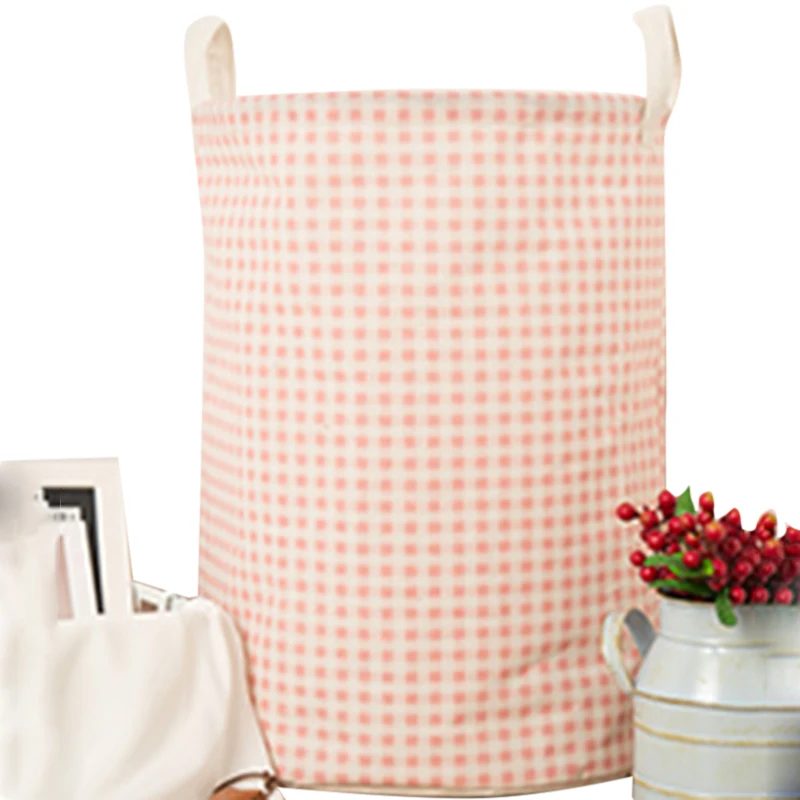 Urijk новая складная корзина для белья, круглая корзина для хранения, большая корзина, складная корзина для одежды, игрушка, держатель для белья, ведро, Органайзер - Цвет: K