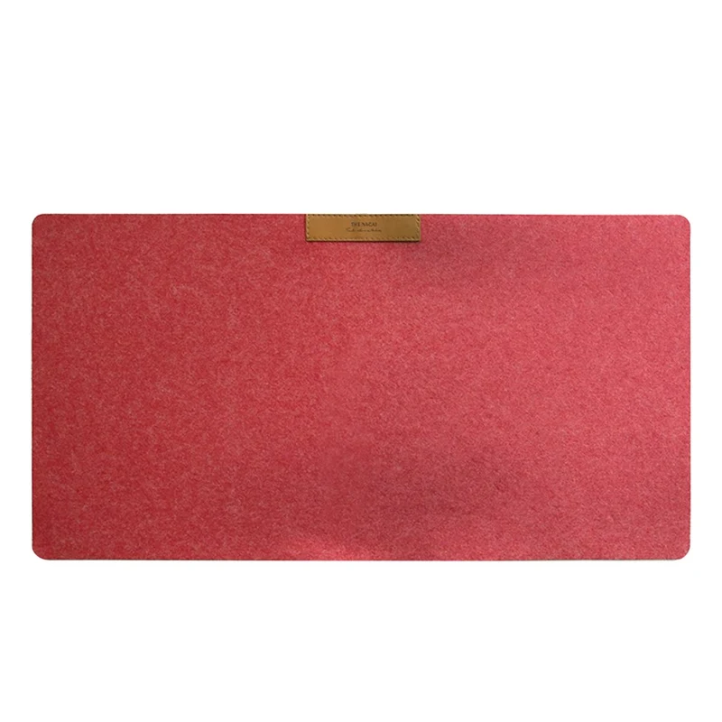 635*325mm Large Office Computer Desk Mat Modern Table Keyboard Mouse Pad Non-slip Wool Felt Laptop Cushion Desk Mat Gamer