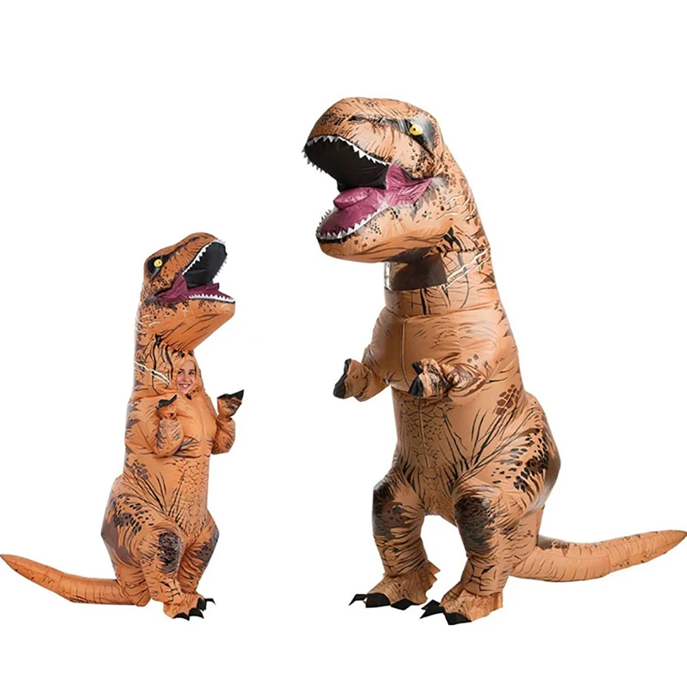 Модные костюмы Т-Рекса надувные динозавры T-rex Косплей Аниме минет Хэллоуин