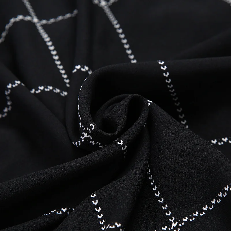 MEVGOHOT Turn Down Collar Woman's Fashion Plaid Drawstring Blouse Autumn Winter Draped Lattice Lace Up Korean Shirts HD3046