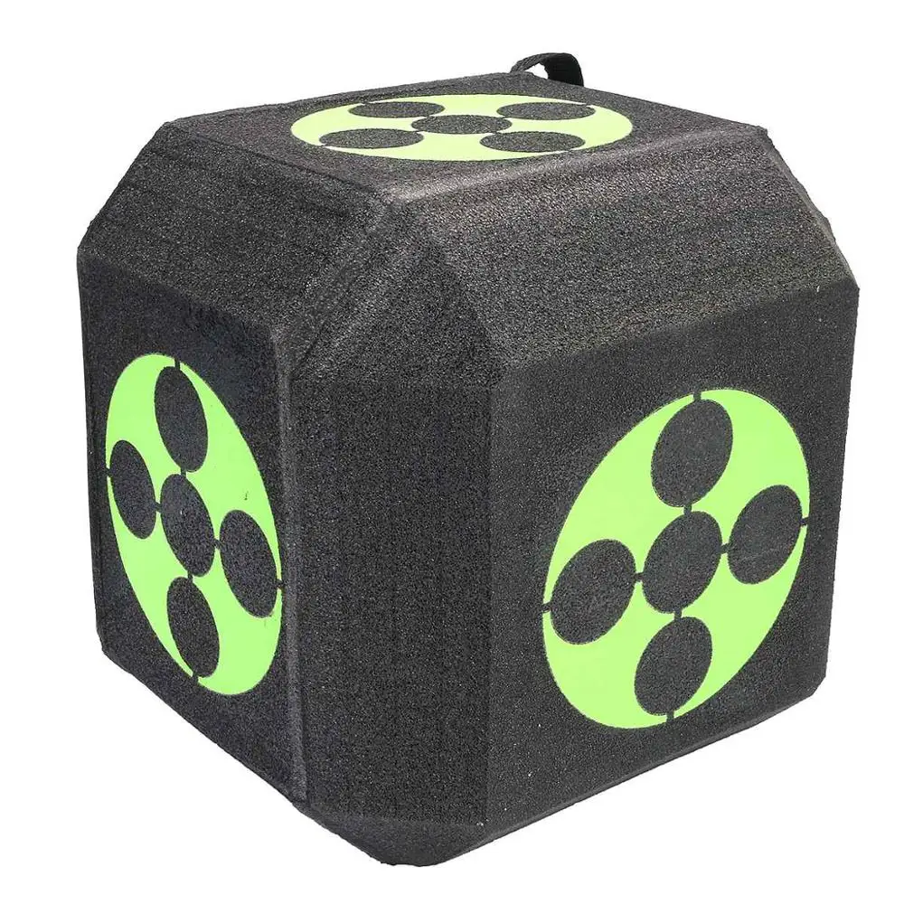 1 Xpe espuma tiro com arco 6 Лицо cubo Авто cura alvo broadheads recurvo composto seta alvo pratica jogo de treinamento esportes - Цвет: 1