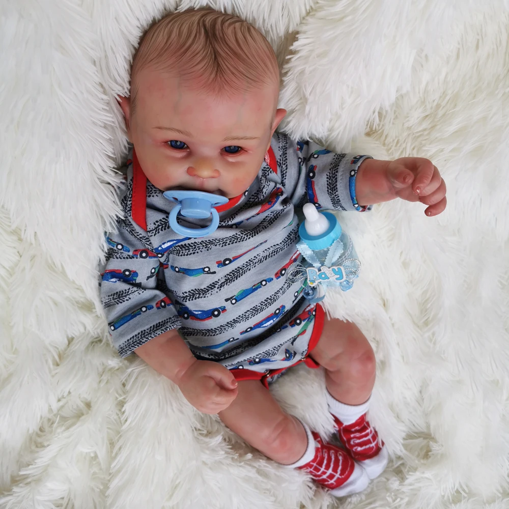 Otarddolls Новое поступление 20 дюймов полный кремний тело Reborn Baby Doll Ванна Bonecas игрушка милая Реалистичная игрушка для девочек подарок на день рождения