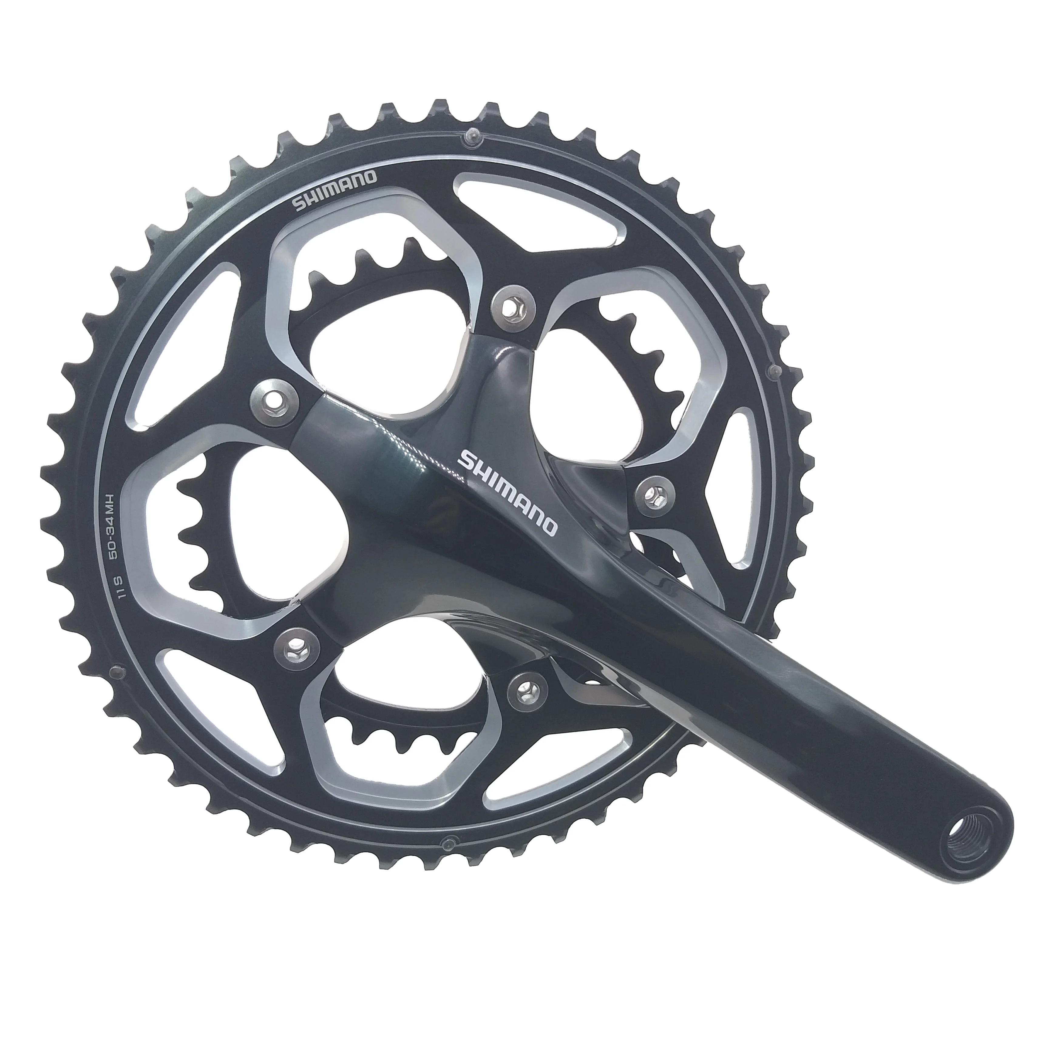 SHIMANO RS500 11 Speed FRONT CHAINRING CRANKSET CRANKARM WITH FC-RS500  BOTTOM BRACKET 11SPEED 50-34T 175MM 11S 11V 50T