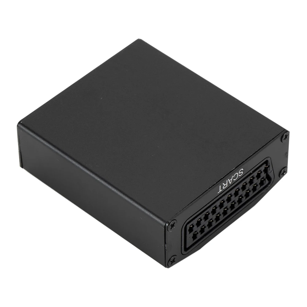 SCART К HDMI конвертер видео аудио адаптер коробка PAL/NTSC видео скейлер, 1080 P/720 P