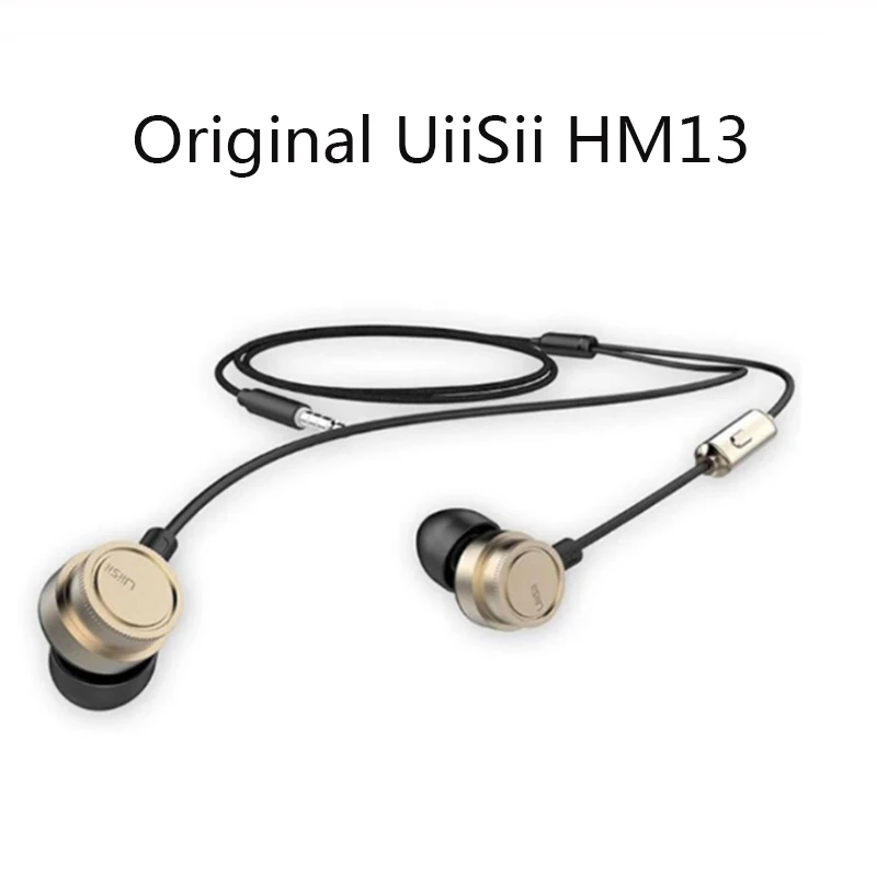 Оригинальные проводные наушники UiiSii Piston HM13HiFi стерео наушники с микрофоном 3,5 мм для iPhone/samsung телефон Go pro MP3