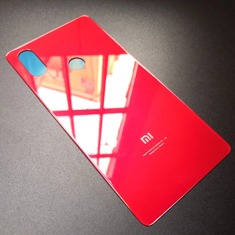 Задняя крышка аккумулятора Xiaomi mi 8 SE 8SE mi8 стеклянная корпуса задней двери замена