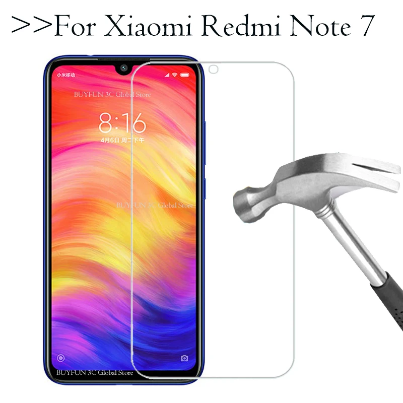 Защитное стекло закаленное для Xiaomi redmi note 7 pro|Защитные стёкла и плёнки| |