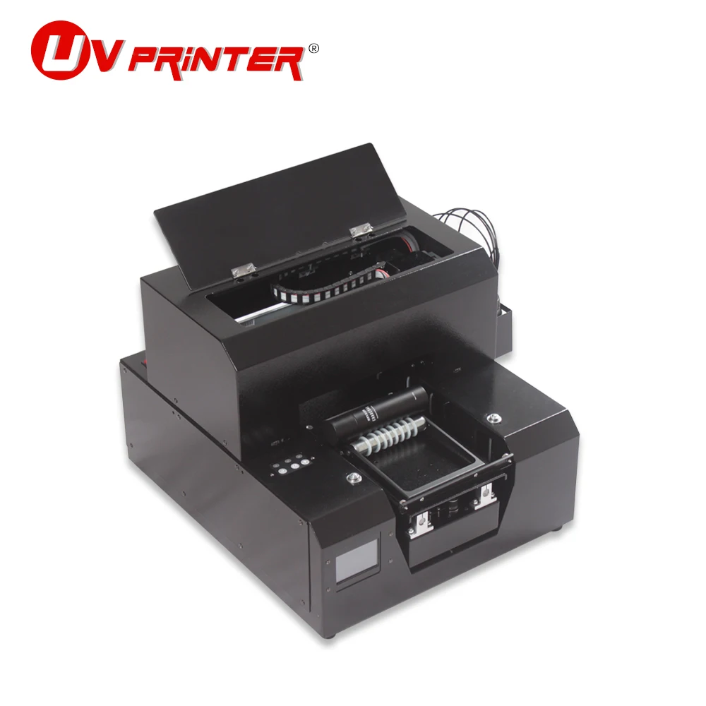 

Inkjet UV printer A4 flat cylindrical LED 3D embossed high-definition printing for mobile phone case/golf/bottle body/T-shirt