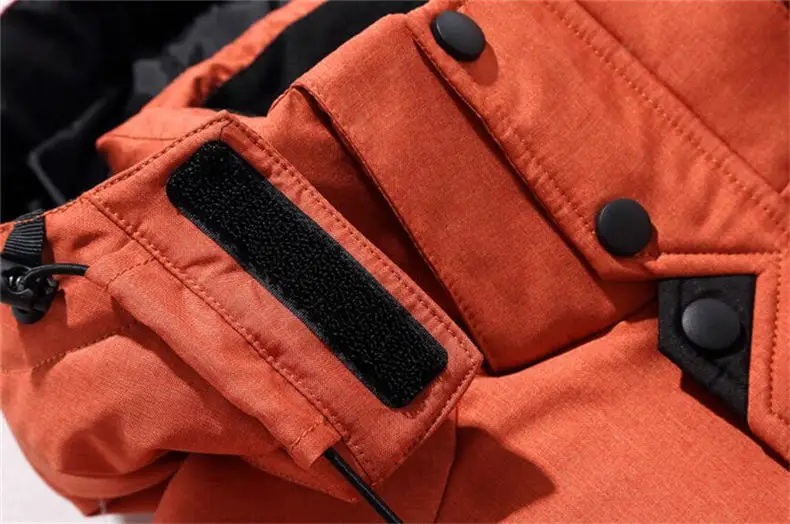 Winter Jacket Men Thick Duck Down Warm Hooded Coats Men Outwear Windbreaker Parkas Casaco Masculino Brand Clothing Multi-Pockets