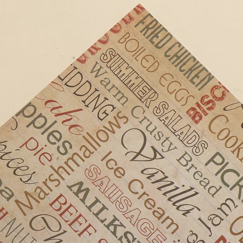 Рисунок 3 - винтажная бумага DIY Скрапбукинг