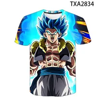 

Anime Style Goku Boys And Girls T-Shirts 3dt-Shirts Men'S T-Shirts Children'S T-Shirts Japanese Clothes Adult Parent-Child Wear