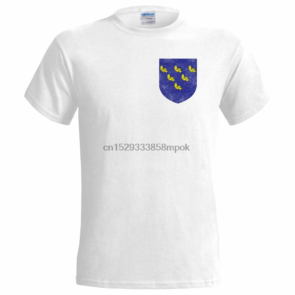 Мужская футболка SUSSEX COUNTY POCKET BADGE Состаренный вид Кубок для крикета 20 TWENTY | одежда