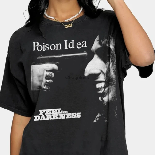 The　T-Shirt(1)　AliExpress　Poison　Idea　Album　Feel　Darkness　Cover