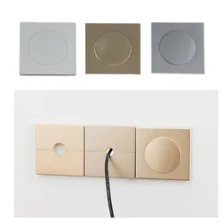 Plastic Wall Wire hole cover Air-conditioning Port air vent Reserved hole dust Plug Panel faucet Angle Valve pipe decor cover