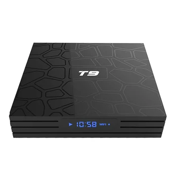 

T9 Android TV Box only skylive smart for Ireland UK TV Android 9.0 Rockchip RK3318 4GB 64GB suppoet USB 3.0 WiFi Media player