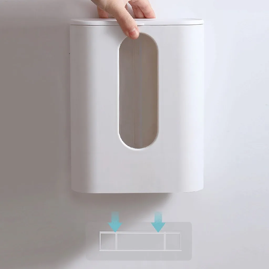 Automatic Disposable Coffee Paper Cup Holder, Kitchen Wall-Mounted, Multifunctional Storage Rack, Home Simple Hanging Rack