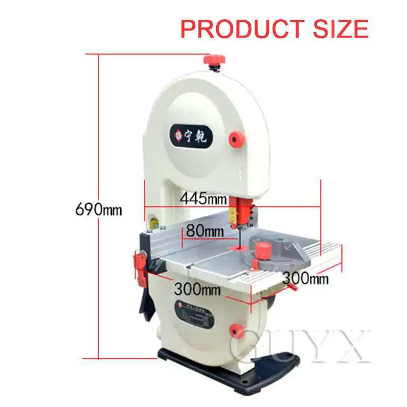 8 Inch Band Saw Machine Household Small Woodworking Table Saw