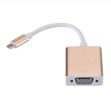 Video Cable Type-C To Vga Adapter Dock Hub Usb C 3.1 To Vga 1080P HD Converter For Phone Chromebook Laptop Monitor Pro Adapter Video Cable Type-C To Vga Adapter Dock Hub Usb C 3.1 To Vga 1080P HD Converter For Phone Chromebook Laptop Monitor Pro Adapter