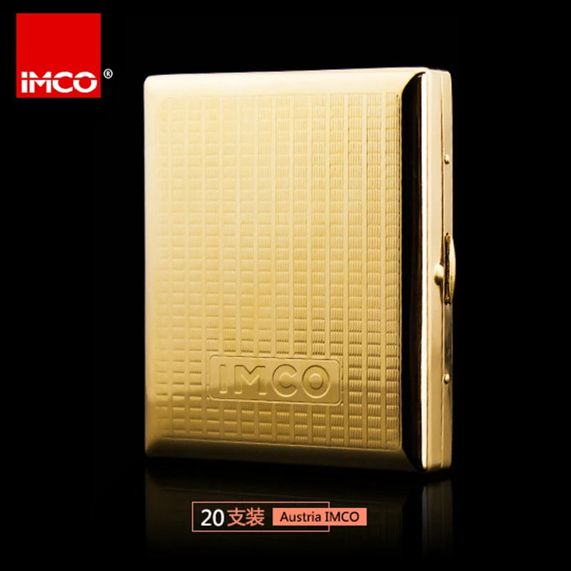 New IMCO Original Cigarette Case Cigar Box Pure Copper Tobacco Holder Pocket Storage Container Smoking Accessories | Дом и сад
