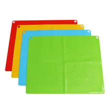 Food grade silicone kneading pad and pad rolling pad kitchen non-stick panel rolling pad silicone baking pad pastry kitchen