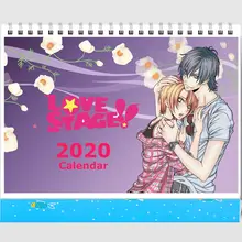 Аниме календарь Yaoi LOVE STAGE! Ichijou Ryouma Sena Izumi Настольный 13 страниц