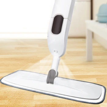 

Spray Mop Broom Set Magic Mop Wooden Floor Flat Mops Home Cleaning Tool with Replacement Microfiber Pads Spray Floor Mop