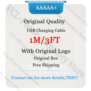 

10Pcs/lot AAAAA Quality 1m/3ft Aluminum Mylar Sync Data Cable USB Charging Cable for Foxconn Phone With New Packaging